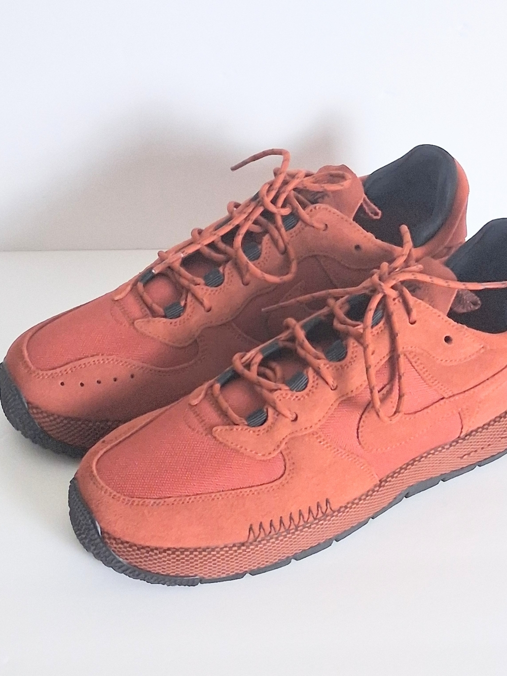 Nike Air Force 1 Wild Low Rugged Orange Campfire Sneakers FB2348-800 Womens 10